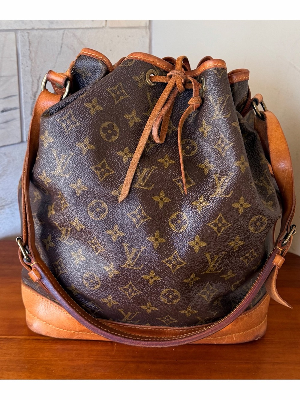 🧡BOHEMIAN🧡LOUIS VUITTON NOE GM SHOULDER BOHO BAG - Picture 2 of 16